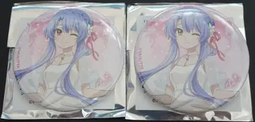 Summer Pockets 전 트레이딩 캔뱃지 소라카도 아오이 2개 세트