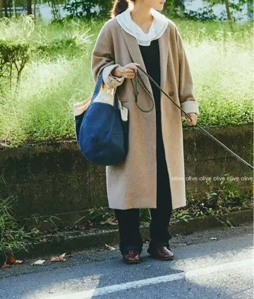 북유럽, 생활 잡화점 3WAY 어레인지 옷깃의 가벼운 체스터 코트