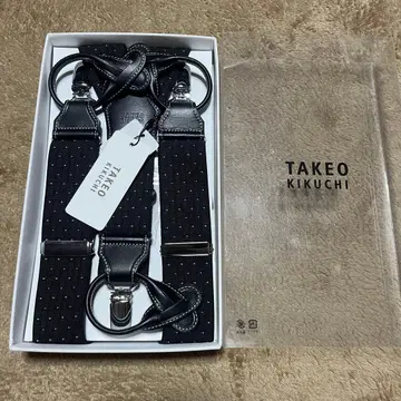 새상품 TAKEO KIKUCHI 서스펜더