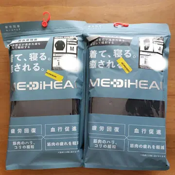 MEDIHEAL ROOM 긴팔 셔츠, 팬츠 세트 M 블랙