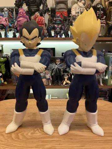 드래곤볼 Z 빅 사이즈 소프트 비닐 피규어 베지터 2종 세트