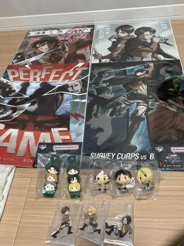 [ 초특가 ] 진격의 거인 제일복권 묶음 판매 세트