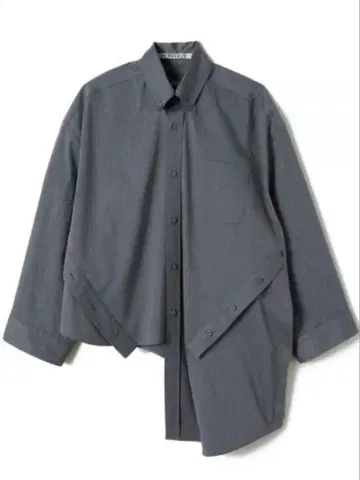 퍼버즈/perverze/비대칭 디자인 셔츠