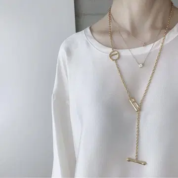 [ CHIEKO+ ] grace necklace gold
