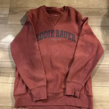 Eddie Bauer 90s 빨간색 맨투맨