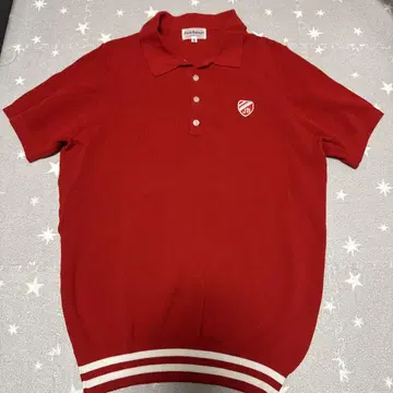 Jack Bunny!! 레드 피케 셔츠 사이즈 5