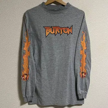 90s BURTON 버튼 프레임 롱T S 그레이
