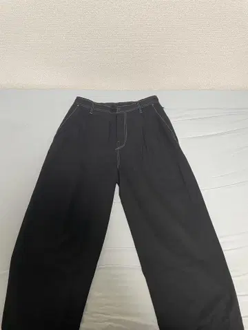 HUF 블랙 와이드 팬츠