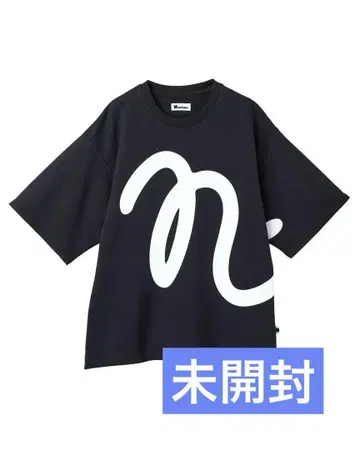 Naptime 프린트 BIG T-SHIRTS-BLACK
