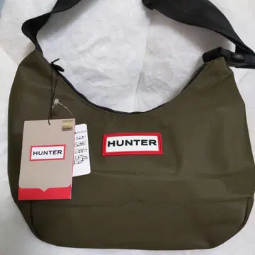 새상품 미사용 HUNTER 미디 호보 숄더백