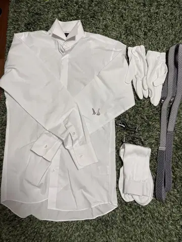 타카미 브라이덜 신랑 셔츠 잡화 세트 웨딩 결혼식 피로연