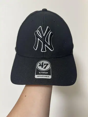 47 MVP 캡 블랙 조정 가능