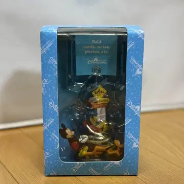 레어 일본 미발매 홍콩 디즈니 미키의 포토 스탠드 사진 액자 피규어