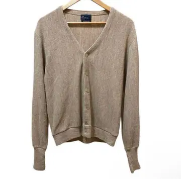 JCPenney 80s 아크릴 가디건 USA M 베이지