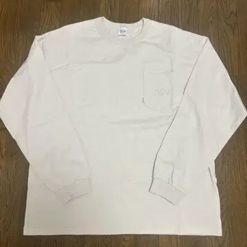 Keboz 베이지 긴팔 티셔츠 L 사이즈