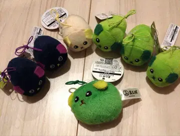 콩시바 마스코트 스트랩 포함 8개 세트