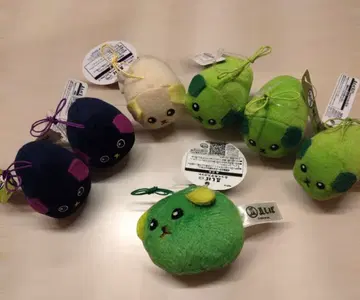 콩시바 마스코트 스트랩 포함 8개 세트