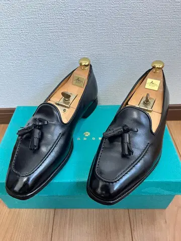 에드워드 그린 태슬 로퍼 LOWNDES UK7 1/2 E