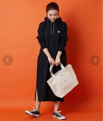 FREAK'S STORE KELTY/켈티 후드 맨투맨 원피스