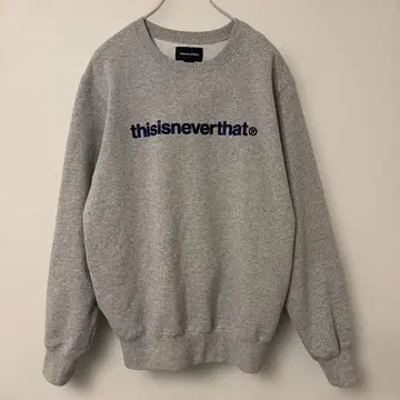 thisisneverthat 그레이 맨투맨