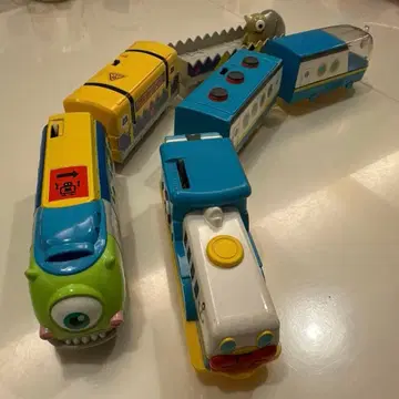 프라레일 디즈니 캐릭터 트레인 몬스터 주식회사와 도널드 덕