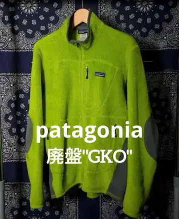 [ 메루카리 최저가 ] patagonia r2 플리스 GKO 게코 그린