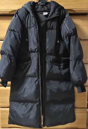 롱 다운 패딩 다운 자켓 블랙 한국