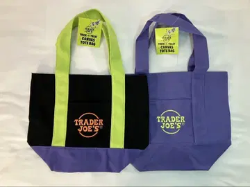 TRADER JOE'S 할로윈 미니 토트백 2세트
