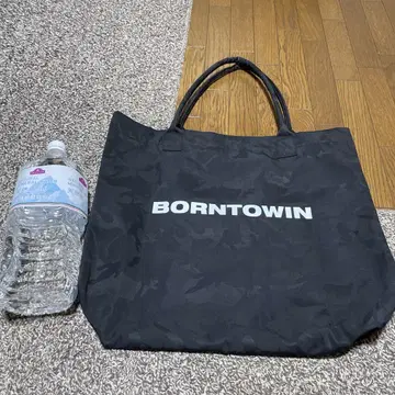 Lyft BORN TO WIN 카모플라쥬 토트백 보운트윈
