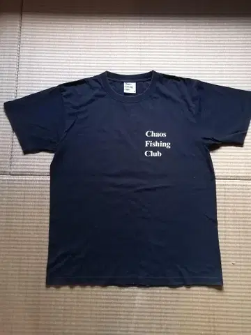 Chaos Fishing Club T셔츠 M 블랙