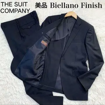 수트 컴퍼니 수트 셋업 BiellanoFinish M 상당 블랙