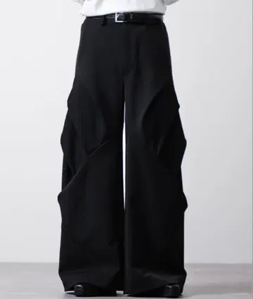 [ CLEL ] Prime TR 3D Tuck Pants ( 블랙/L )