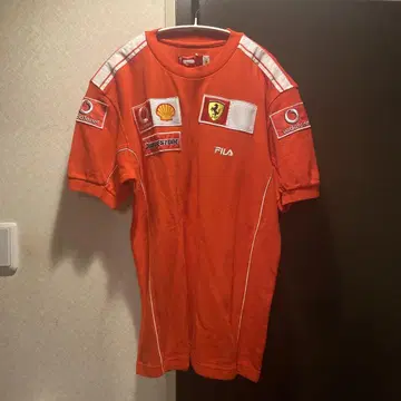 FILA 제조 Ferrari 레이스 셔츠