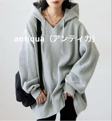 [ 새상품급 ] 오니 와플 후드티