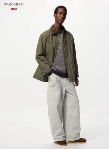 JW ANDERSON 코듀로이 워크 팬츠 M 사이즈 그레이