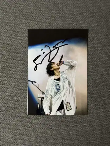 RADWIMPS 요지로 노다 친필 사인 사진 증거 포함