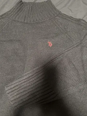 POLO ASSN. 블랙 긴팔 니트