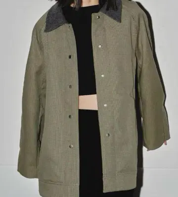 todayful Houndstooth Raglan Jacket