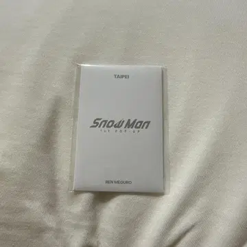 Snow Man POP-UP 팝업 타이베이 메구로 포토 카드 C