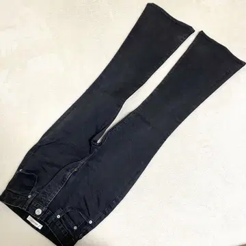 MOUSSY HW Rebirth FLARE 워시 블랙 24