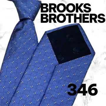 BROOKS BROTHERS/브룩스 브라더스 넥타이 코몬 무늬 파랑