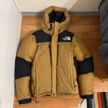 THE NORTH FACE 다운 자켓 브라운/블랙