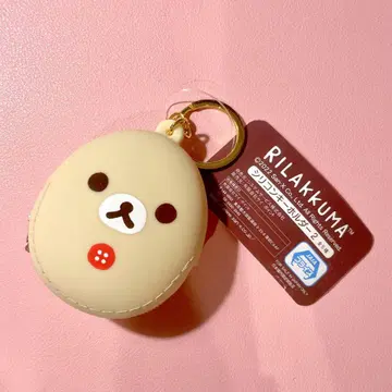 코리락쿠마 실리콘 키링 파우치 산엑스