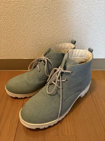 Zipper 숏부츠 스카이블루