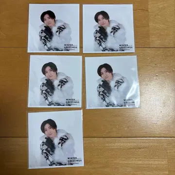 SixTONES 교모토 타이 가 정사각형 사진 5장 세트