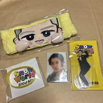 SnowMan 이와모토 테루 4세트