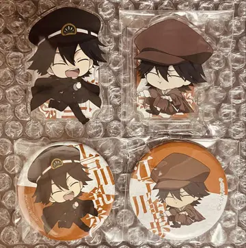 문호 스트레이독스 캔뱃지 아크릴 스탠드 에도가와 란포 BluRay 특전