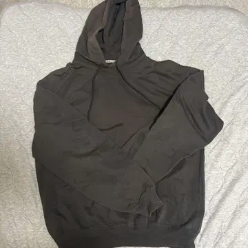 AURATEE 다크 그레이 후드티
