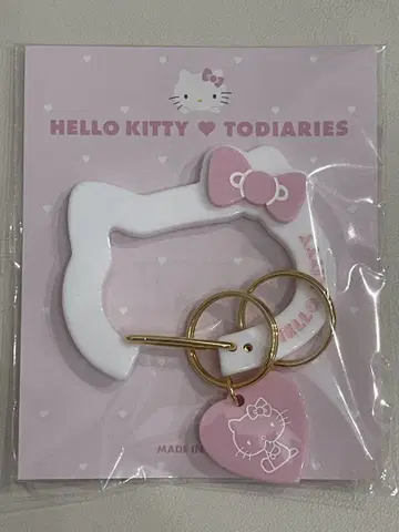 이세탄 산리오 TODIARIES 카라비너 헬로키티 핑크