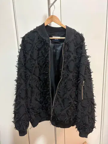 메종 스페셜 다이아 프린지 자카드 MA-1 자켓 02